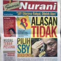 Selebaran Suara Nurani Tidak Memilih SBY-Boediono Beredar