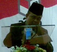 Pidato Ketua KPU Jelang Pilpres