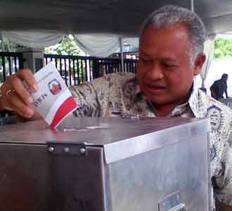 Menteri ESDM di 2 TPS