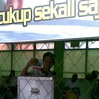 Napi Medaeng Salurkan Suaranya