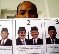 SBY-Boediono Berkumis