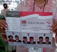 Surat Suara Dicontreng 2 Kali