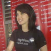 Magdalena Bagi-bagi Tiket di Jelambar, Penumpang Gembira