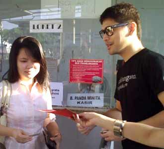 Tiket Gratis dari Rizky & Gita