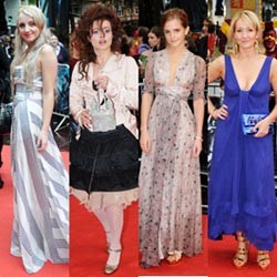 Gaun Seksi di Premiere Harry Potter