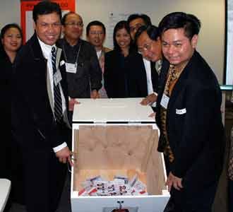 Suasana Pilpres di Chicago