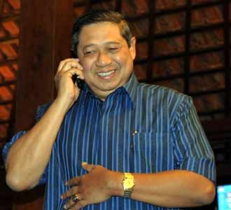 SBY Terima Ucapan Selamat dari JK