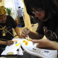 Eksplorasi Melukis di Atas Kain