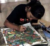 Pelukis Cilik Batal ke Vietnam