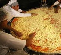 Pizza Raksasa di Brazil