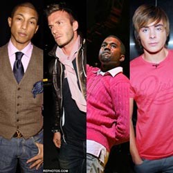 Pria-pria Dalam Balutan Warna Pink!