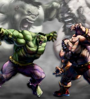 Baku Hantam Hulk vs Zangief