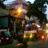 Dapur Cafe Pisa Mahakam Meledak, Asap Membumbung Tinggi