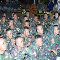 Kadet AAL Latihan Hidup di Alam Terbuka