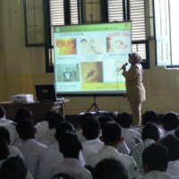 Seminar HIV/AIDS di MPLS SMU 5 Bandung