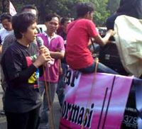 Komite Solidaritas untuk Munir Demo MA