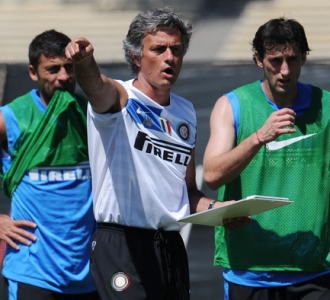 Inter Berlatih di AS