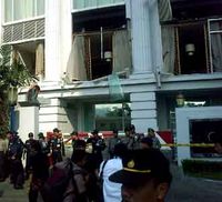 Ledakan di Hotel Ritz Carlton