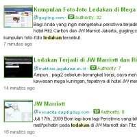 Blogger Mulai Ramaikan Bom Marriot-Ritz