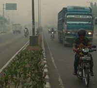 Pekanbaru Dikepung Asap