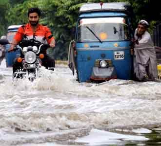 Banjir Landa Karachi, Pakistan