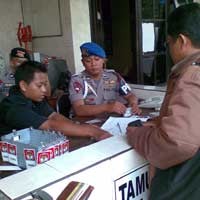 Pengamanan di KPU Diperketat