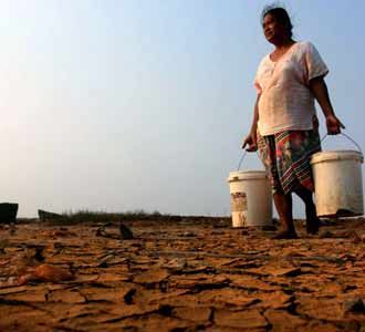 Kemarau Tiba, Marunda Mengering