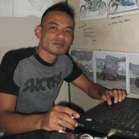 Ubah Satria 120 R Jadi Trail