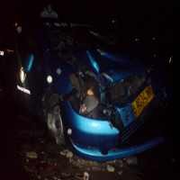 Lintasi Separator Busway, Taksi Tabrak Biker