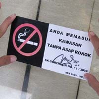 11 Perokok di PGC Dirazia