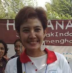 ABG Diduga Teroris, Peggy Melati Sukma Merinding