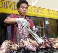 Sate Domba Afrika