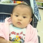 Sharron Natasya Oyong, 1 Tahun; Perempuan; f