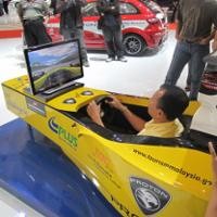 Memacu Mobil A1 di Booth Proton