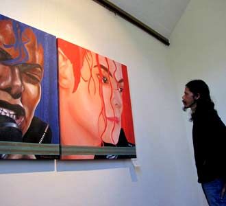 Pameran Lukisan Michael Jackson
