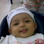 Aiyla Majeeda Al Farafisa, 7 Bulan; Perempuan; f