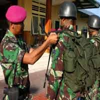 Brigif-1 Marinir Gelar Latihan Menembak Senjata Mesin 