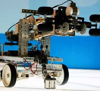 Robot-robot Lego di Senayan City