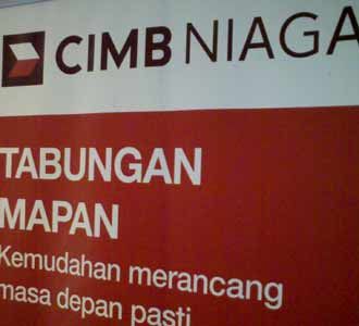 Laba CIMB Niaga Tumbuh 20%