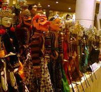 Pagelaran Wayang di Mall