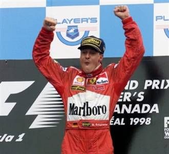 Schumacher Turun Gunung