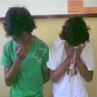 Salah Pergaulan, Dua Pelajar  Dicokok Polisi