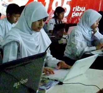 Blogvaganza di SMA N 21 Bandung