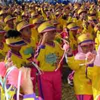 Memperingati Hari Anak, 500 Siswa Ikut Tari Massal 