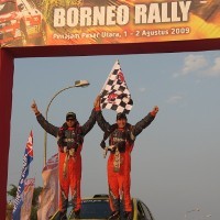 Cody/Sean Juarai Borneo Rally Indonesia
