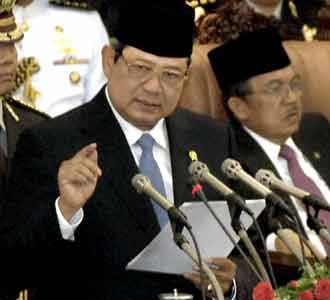 SBY Sampaikan RAPBN 2010