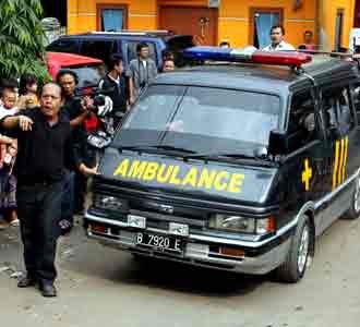 Jenazah Mbah Surip Dibawa ke Citayam