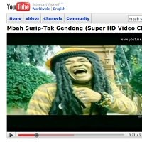 Bela Sungkawa Mbah Surip Sesaki YouTube