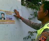 Poster Noordin M Top Disebar di Bandung