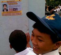 Poster Teroris Masuk Sekolah